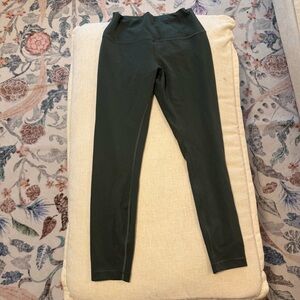lululemon Wunder Train Leggings - Legacy Green